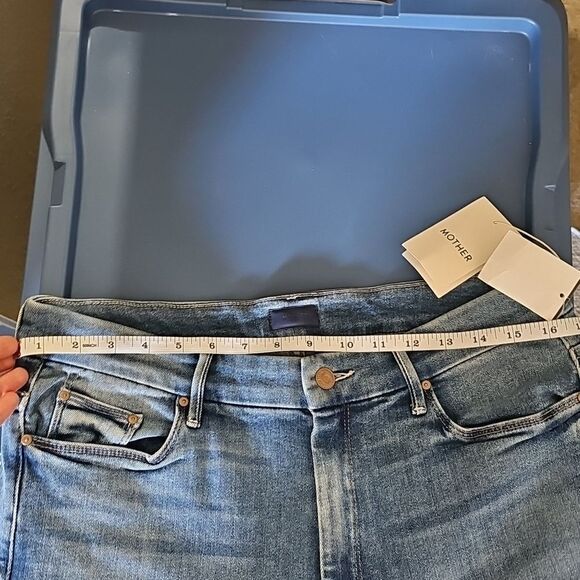 NWT MOTHER Looker Ankle Fray sz 32 - Picture 9 of 12